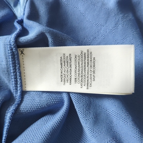 RLX Ralph Lauren men's M golf blue t-shirt. - Picture 6 of 7